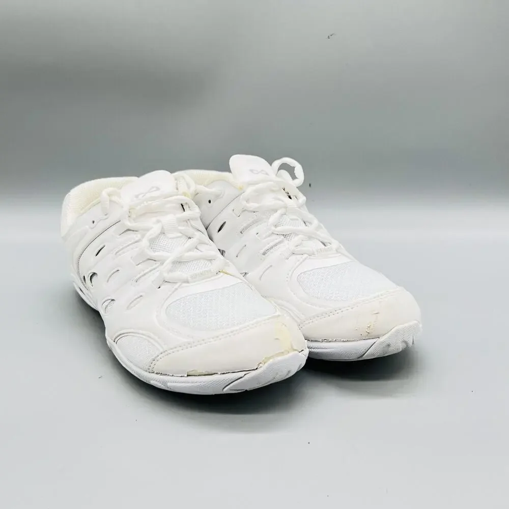 Nfinity Shoes Women 8 White Halo Defiance Cheerleading Athletic Sneakers Comfort